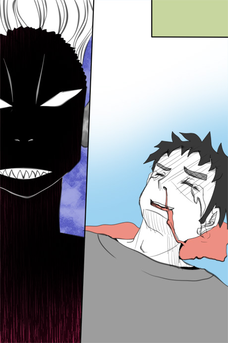 正体4話9ページです。