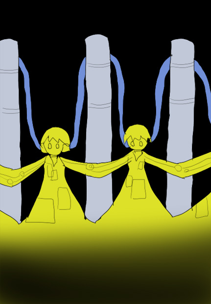 電気の妖精07ページの絵です。